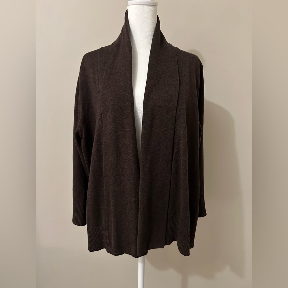 Eileen Fischer Brown Cardigan - New